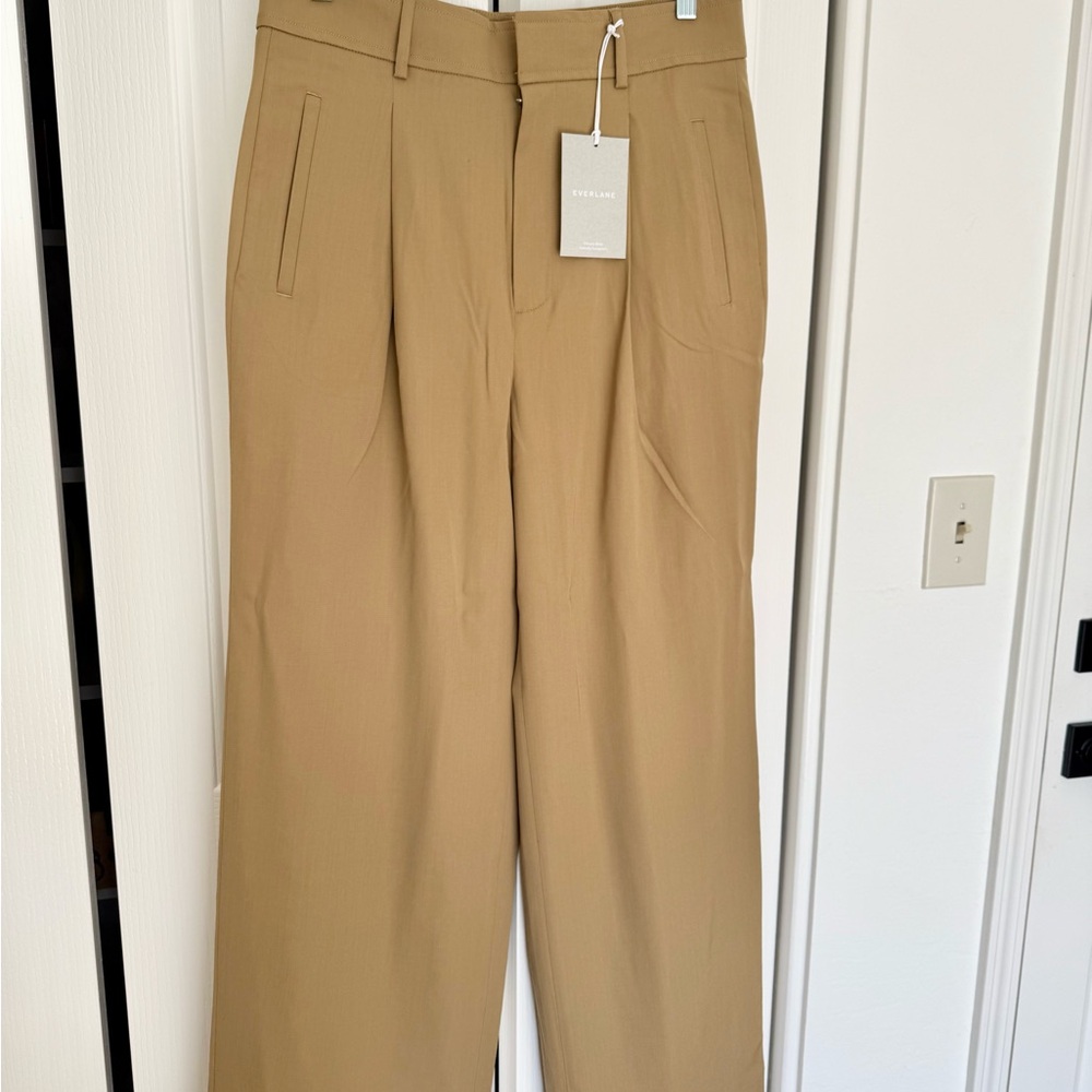 NWT Everlane Brown Wool Pants Size 8